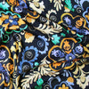 'ornamental' stretch viscose woven - yellow
