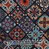 'tilework' drapey viscose blend doubleknit, Oeko-Tex cert.