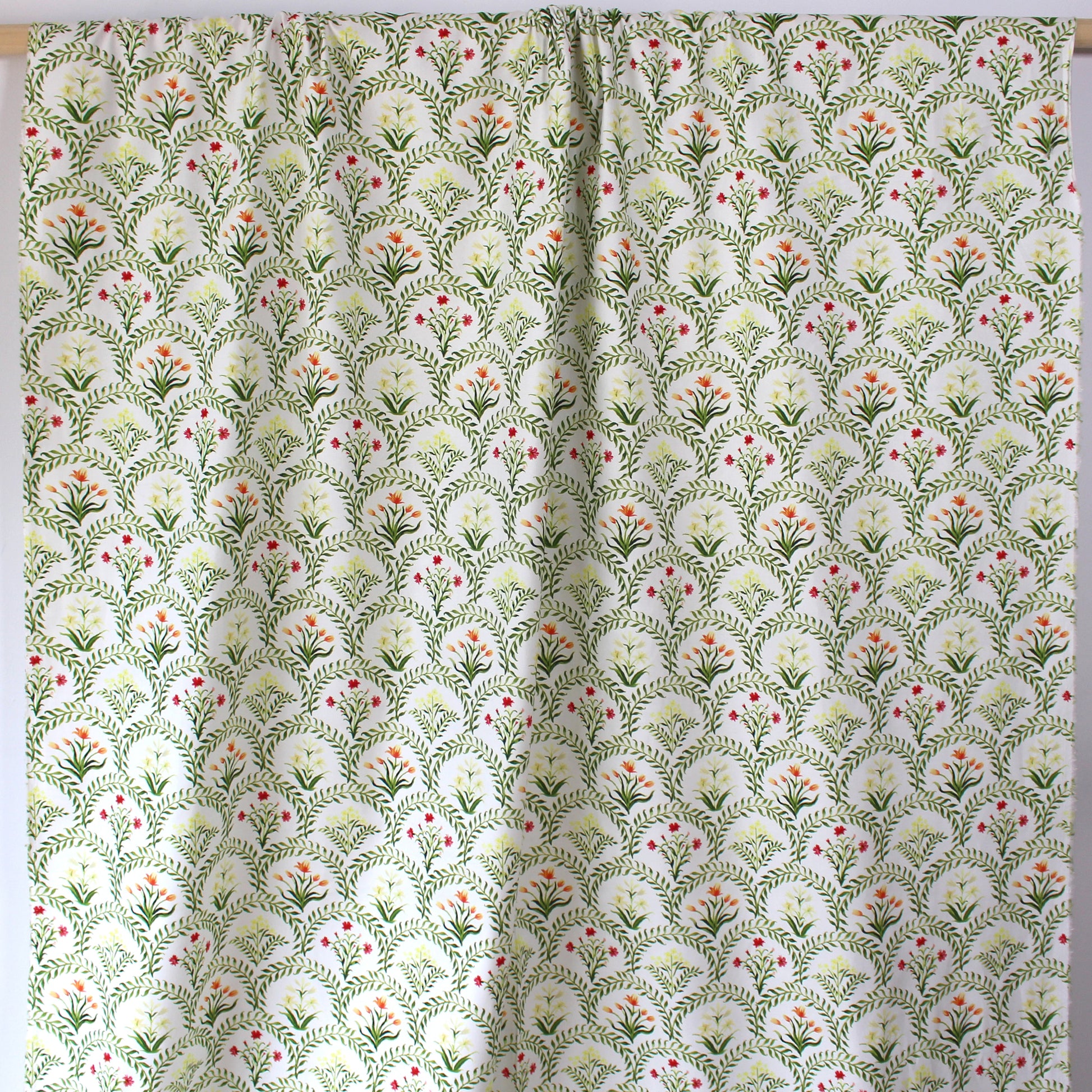 digital 'canvas bouquet' cotton canvas, Oeko-Tex cert.