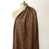 'snake skin' leather-look printed ponte doubleknit