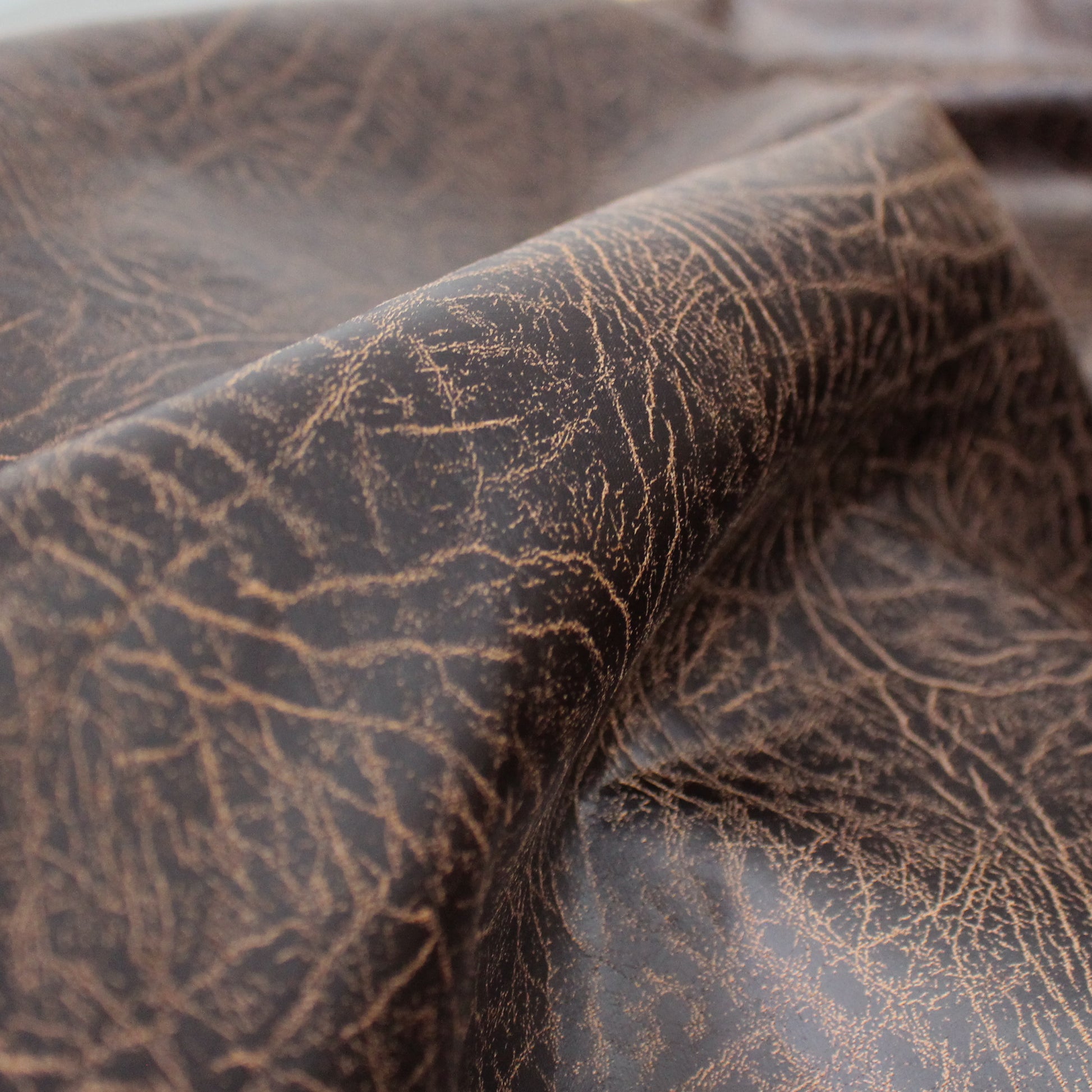 'gator skin' leather-look printed ponte doubleknit