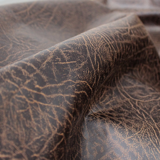 'gator skin' leather-look printed ponte doubleknit
