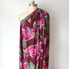 'vineyard blooms' viscose stretch twill, Oeko-Tex cert.