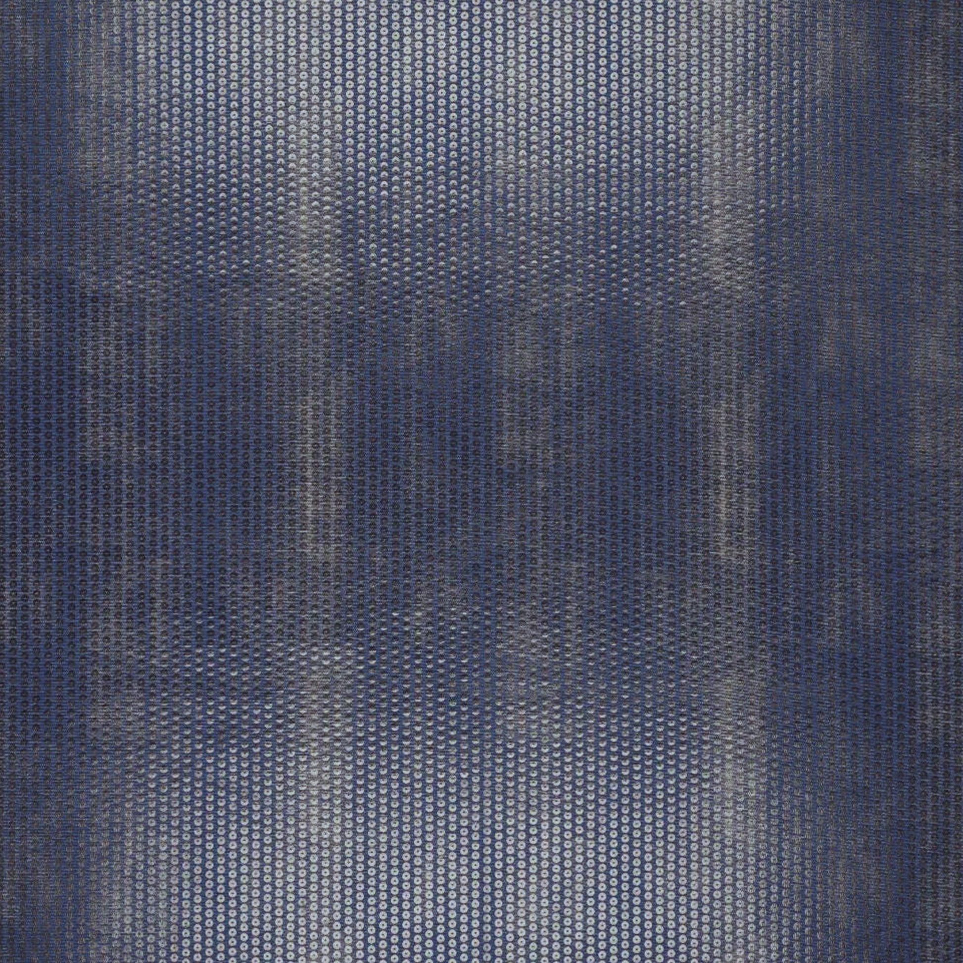 'roma sequin' printed ponte doubleknit, Oeko-Tex Cert. - denim blue