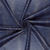 'roma sequin' printed ponte doubleknit, Oeko-Tex Cert. - denim blue