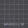 'windowpane/stripe' reversible viscose blend ponte - graphite/taupe