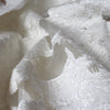 exquisite clipped weave viscose jacquard woven - cream