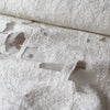 exquisite clipped weave viscose jacquard woven - cream