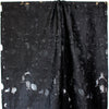 exquisite clipped weave viscose jacquard woven - black