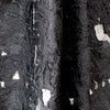 exquisite clipped weave viscose jacquard woven - black