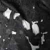 exquisite clipped weave viscose jacquard woven - black