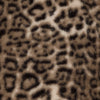 Dutch leopard faux fur, Oeko-Tex cert. - natural