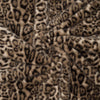Dutch leopard faux fur, Oeko-Tex cert. - natural