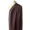 'super washed' viscose blend backed faux leather - sable