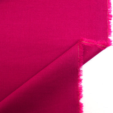 virgin wool stretch suiting - passion fruit