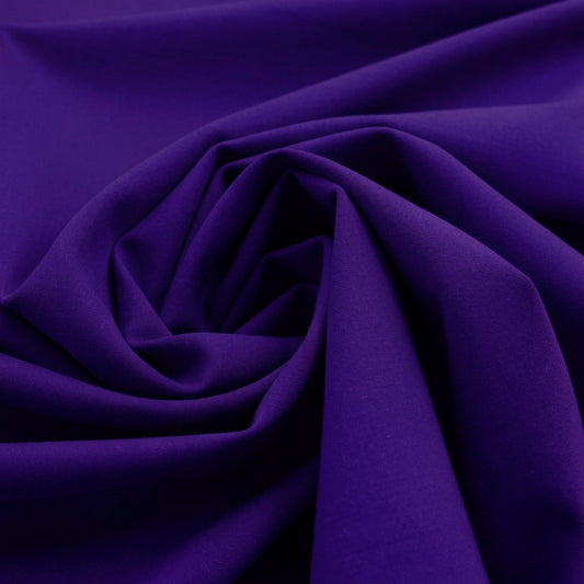 Italian all-wool suiting - deep ultramarine
