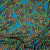 Italian luxury 'paisley' wool dressweight printed jacquard