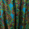Italian luxury 'paisley' wool dressweight printed jacquard