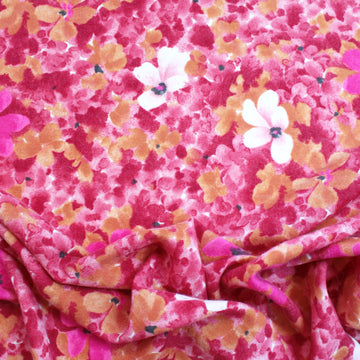 Italian 'bouquet' luxury wool/mohair dressweight twill