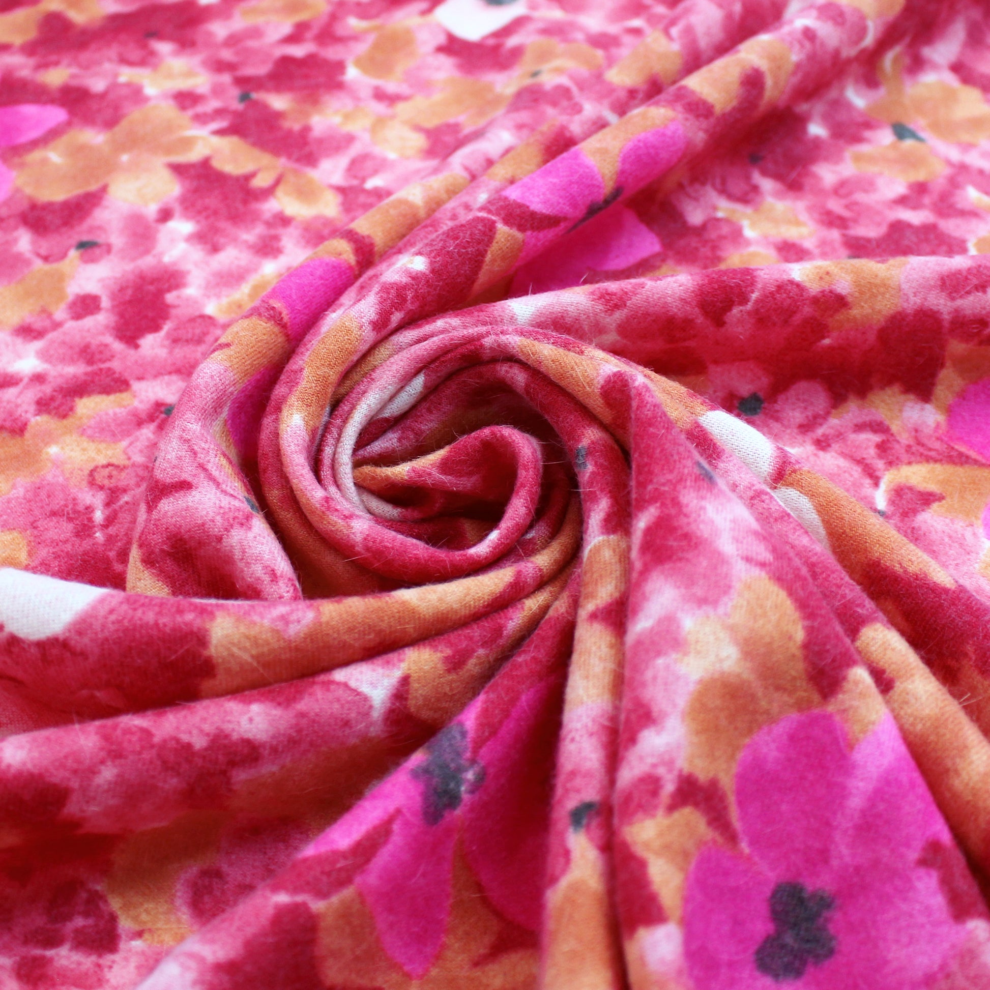 Italian 'bouquet' luxury wool/mohair dressweight twill