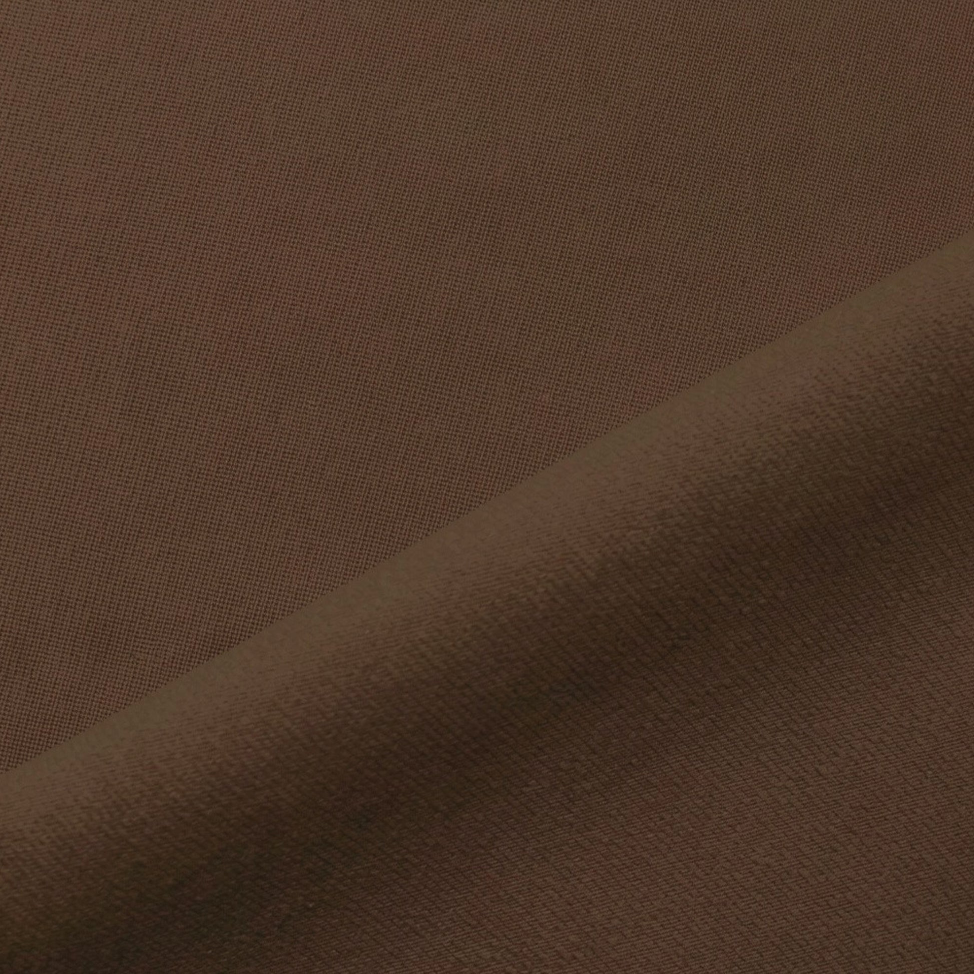Italian wool stretch twill suiting - dark chocolate, Oeko-Tex cert.