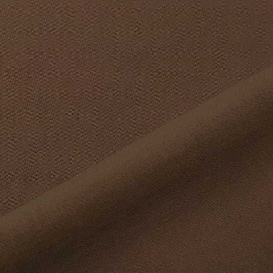 Italian wool stretch twill suiting - dark chocolate, Oeko-Tex cert.