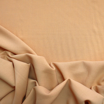 Italian double gauze wool suiting - apricot