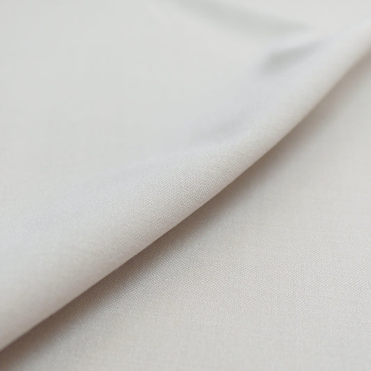 Italian wool stretch suiting - warm fog, Oeko-Tex cert.