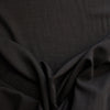 Italian virgin wool etamine gauze - black