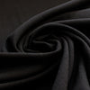 Italian virgin wool etamine gauze - black