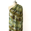 'mirage' printed viscose woven, Oeko-Tex cert. - green