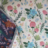'vintage floral' woven jacquard tapestry