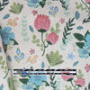 'vintage floral' woven jacquard tapestry