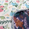 'vintage floral' woven jacquard tapestry