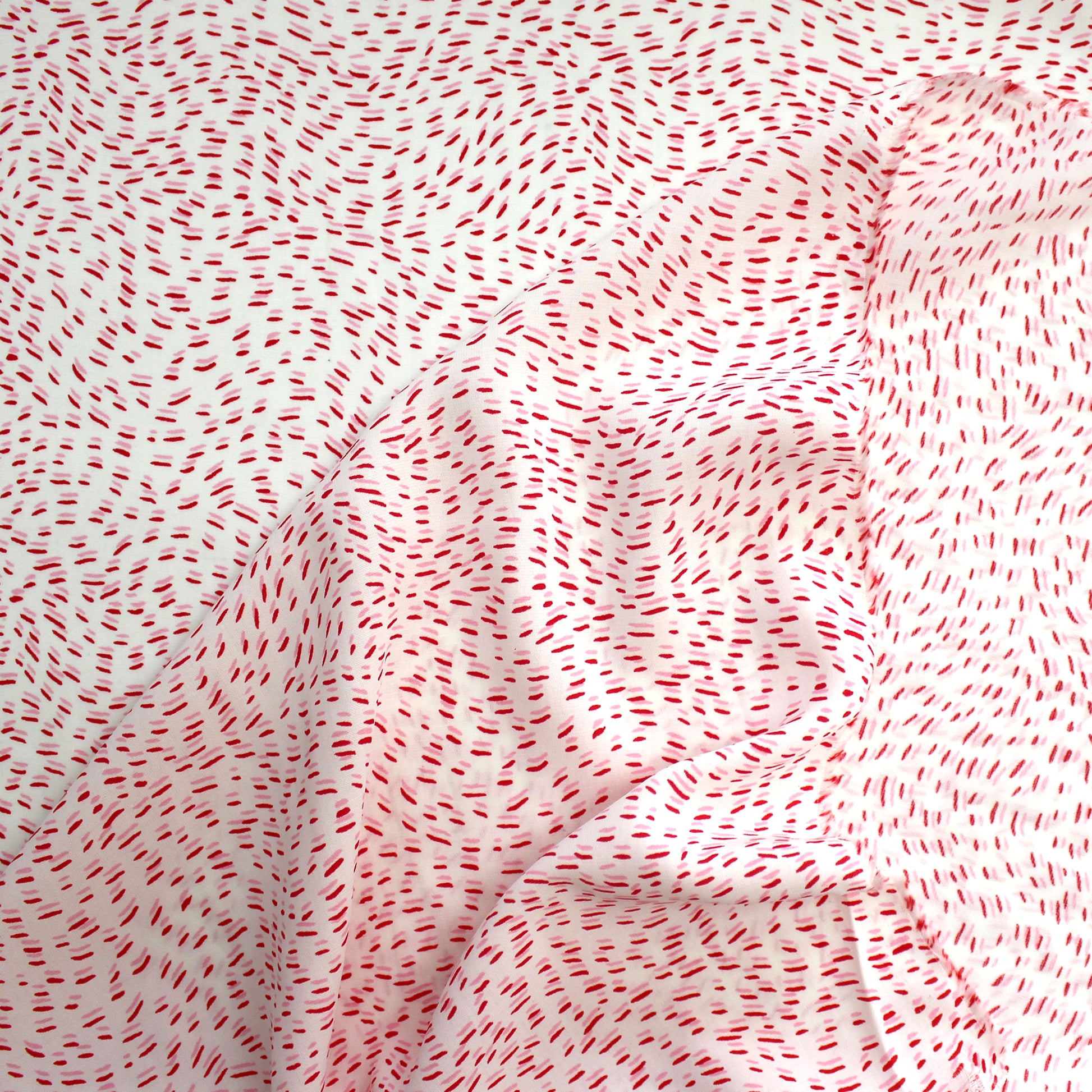deadstock 'lovely dash' viscose challis