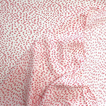 deadstock 'lovely dash' viscose challis