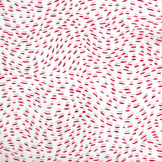 deadstock 'lovely dash' viscose challis
