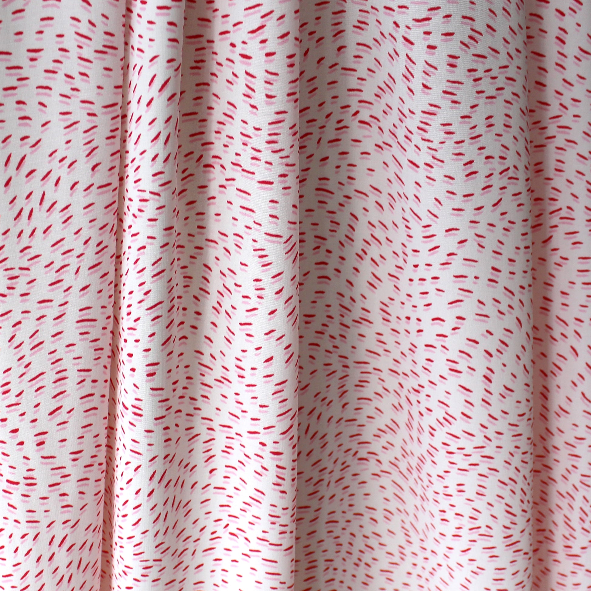 deadstock 'lovely dash' viscose challis