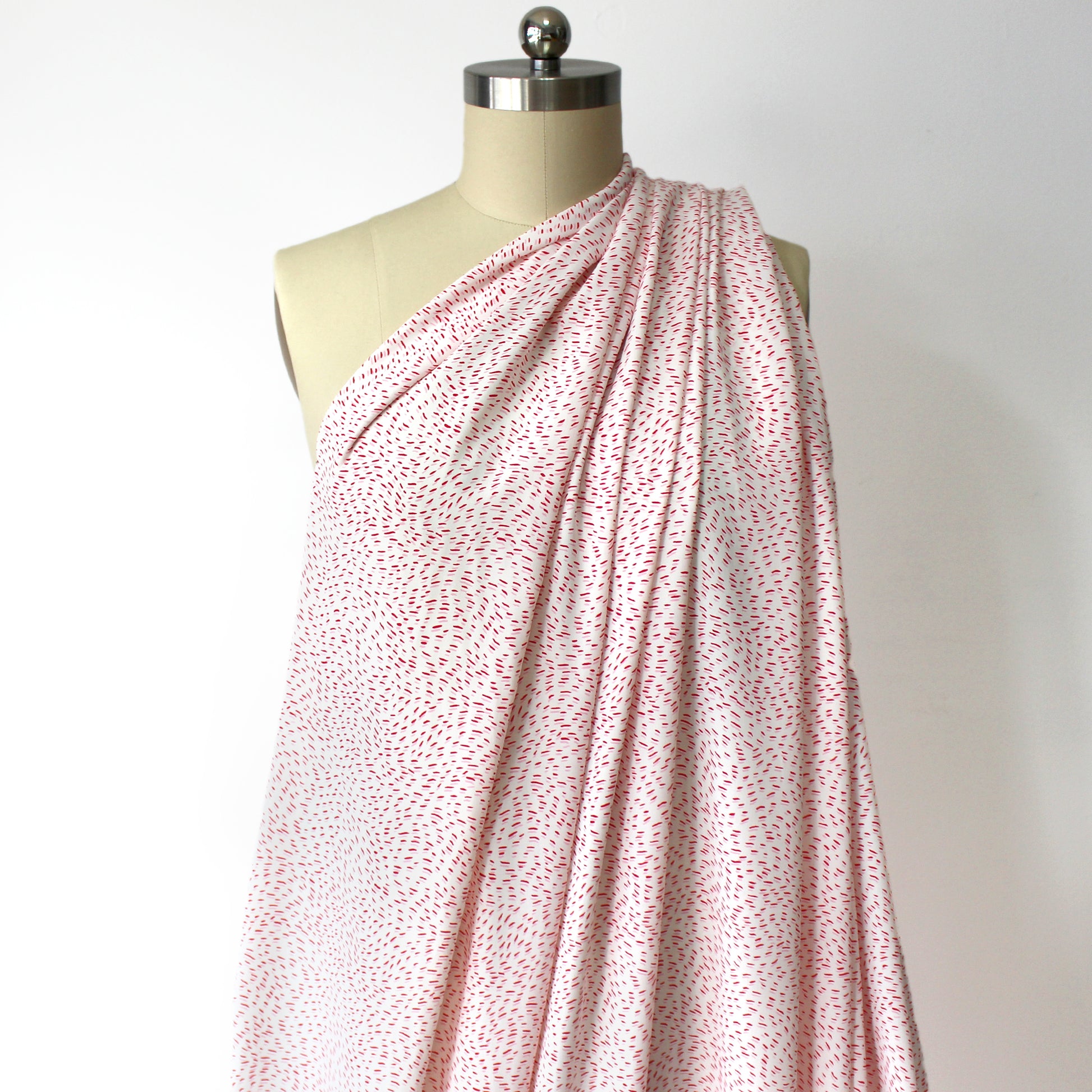 deadstock 'lovely dash' viscose challis
