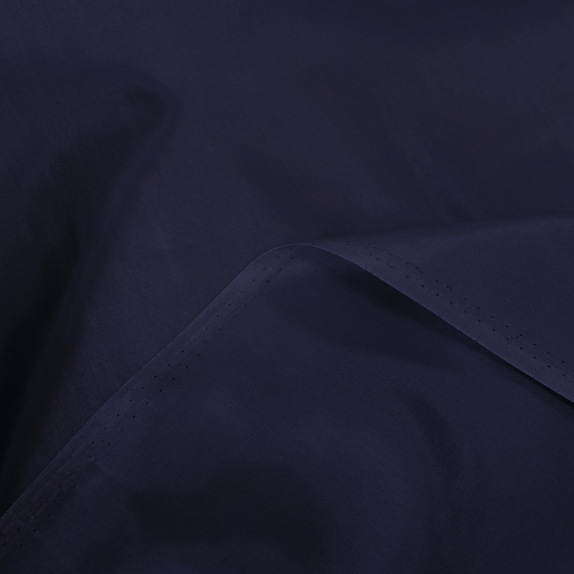 deadstock cotton/silk broadcloth - marine