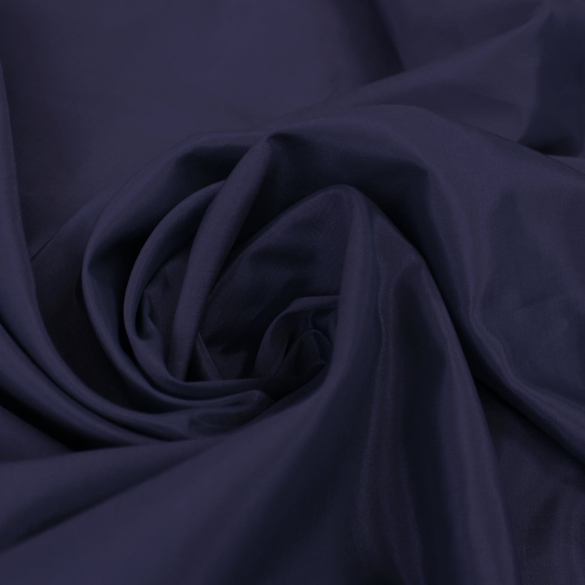 deadstock cotton/silk broadcloth - marine