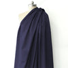 deadstock cotton/silk broadcloth - marine