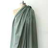 deadstock cotton/silk broadcloth - sage green