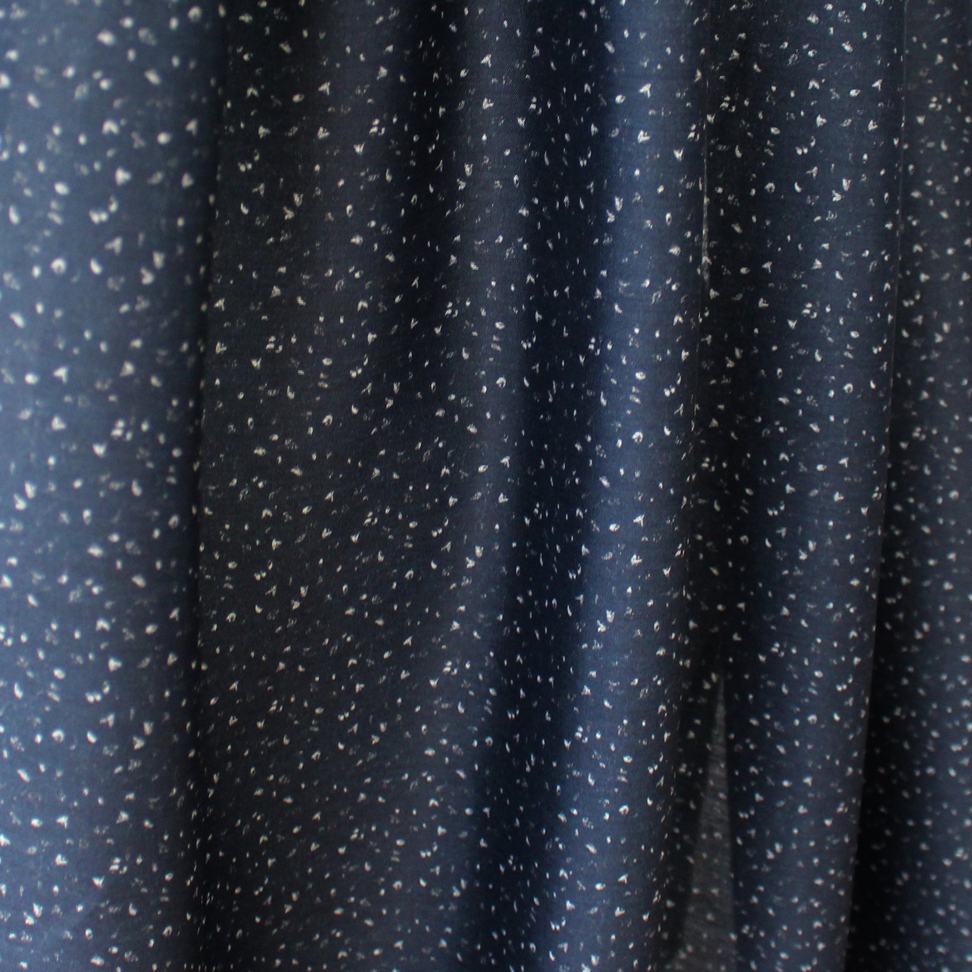 'evening flight' printed cotton/silk blouseweight woven