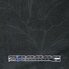 deadstock 'embossed foliage' spun silk jacquard
