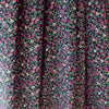 Japanese 'babywale' graphic floral cotton corduroy - pink/sage