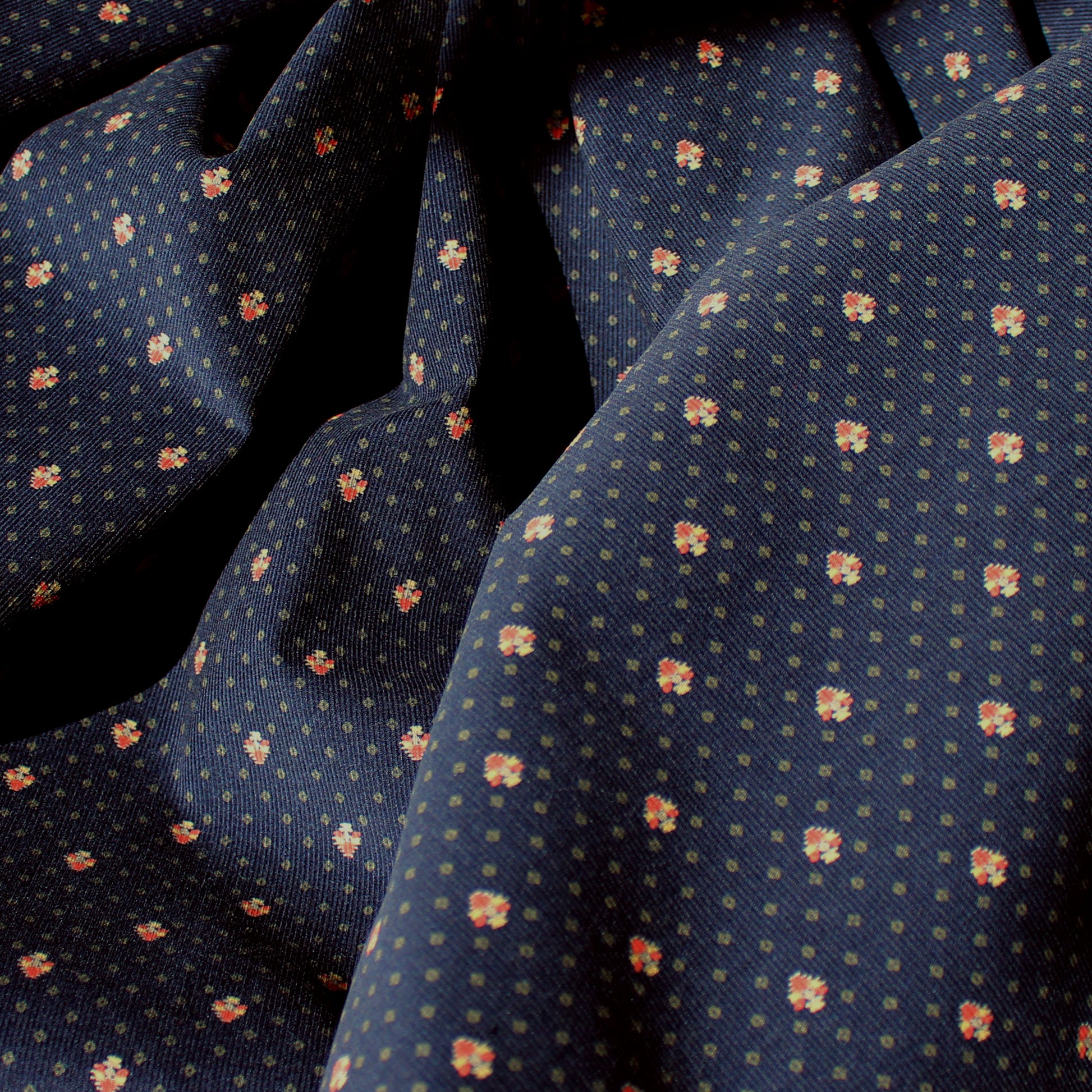 Japanese 'babywale' geo tulip cotton corduroy