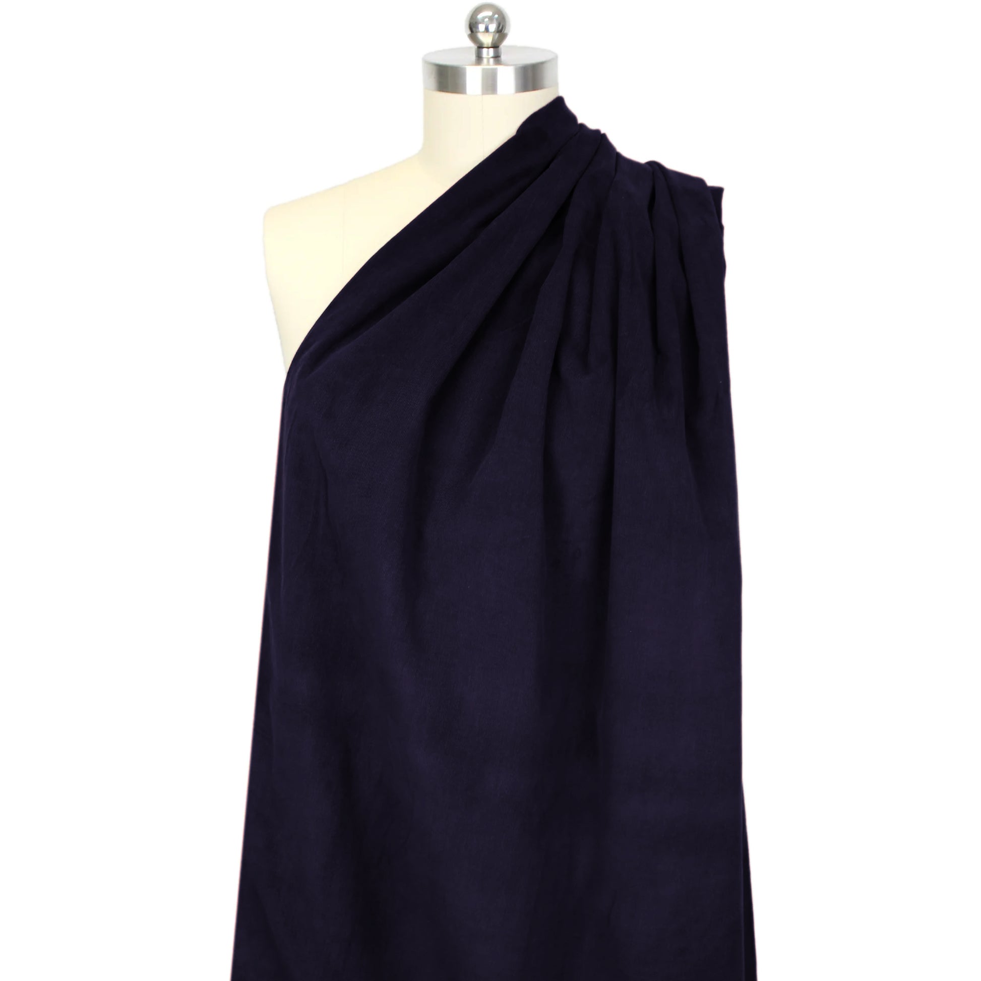 Japanese 'babywale' cotton corduroy - navy