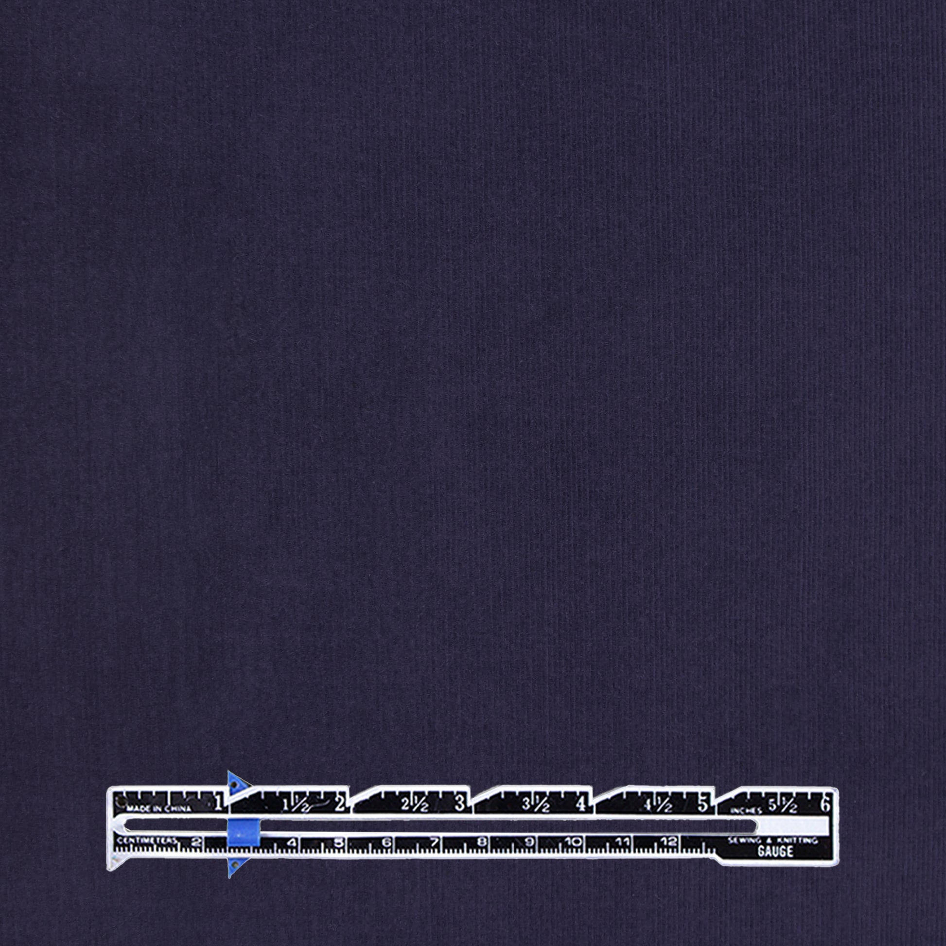 Japanese 'babywale' cotton corduroy - twilight blue