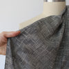 Italian 'line block' wool/cotton basketweave, Oeko-Tex cert.